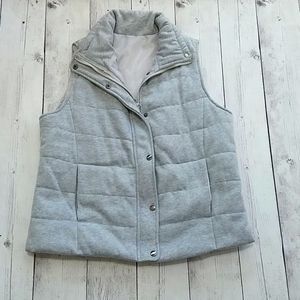 Womens Vest Heathered Gray size M to Large